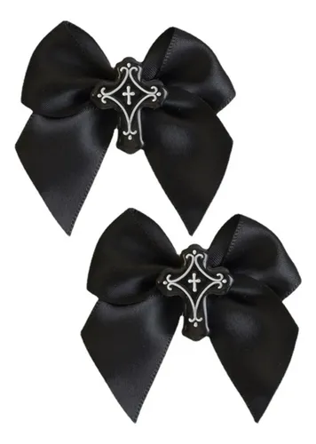 2x Pinza De Pelo Fairy Balletcore Gothic Con Cinta