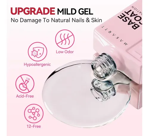 Base De Gel Makartt Clear 15 Ml