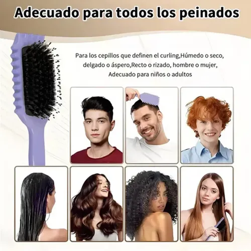 Pincel Bounce Curl Brush, Define Style Rizado Peine