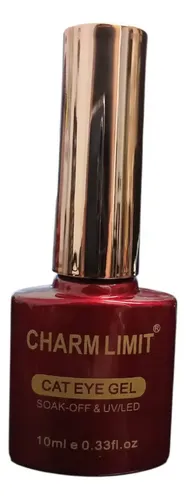 Esmalte Ojo De Gato Charm Limit Rojo Semipermanente Nails