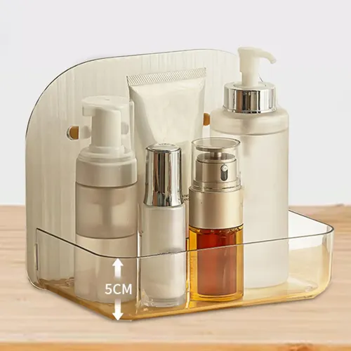 Organizador De Maquillaje, Organizador De Recipiente Blanco