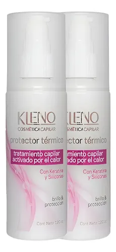 Protector Termico Kleno Tratamiento Capilar Keratina X3 U.