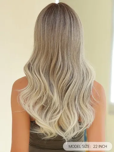 Peluca Rubio Balayage De Uso Diario Oncologica Alopecia