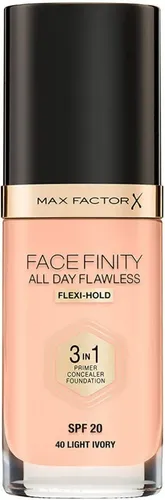 Max Factor Base Face Finity 3 En 1 Light Ivory 40