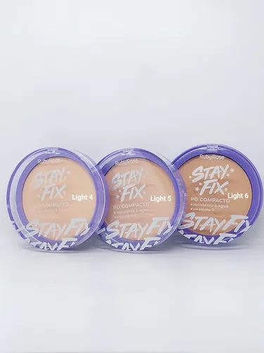 Polvo Compacto Para La Cara Ruby Rose Stay Fix