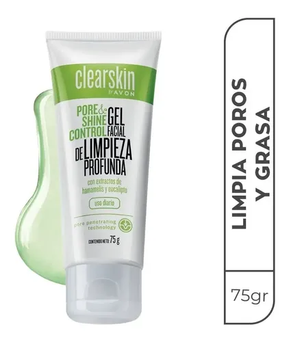 Gel Facial De Limpieza Profunda Clearskin Avon