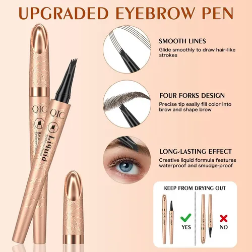 Lápiz Microblading Para Cejas W3w Black