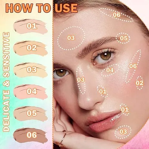 Corrector De Color Ljybobin Normal Full Coverage Opaque