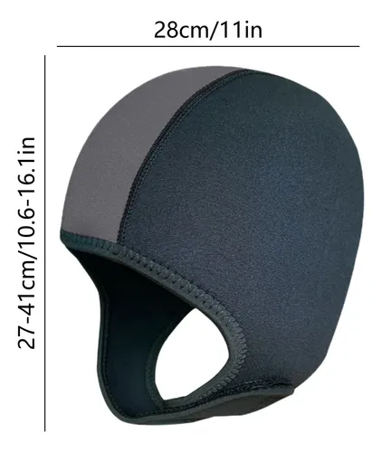 Máscara De Buceo Con Capucha De Neopreno 3 Mm, Elegante