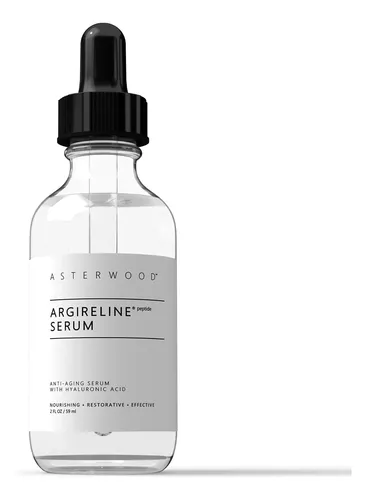 Sérum Asterwood Argireline Con Ácido Hialurónico, 2 Onzas Todo Tipo De Piel Día/noche