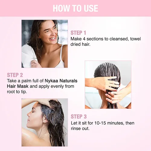 Mascarilla Capilar Nykaa Naturals, Vinagre De Manzana Y Jeng