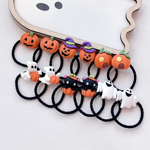 Kit Ligas Halloween Infantil Calabaza Fantasma