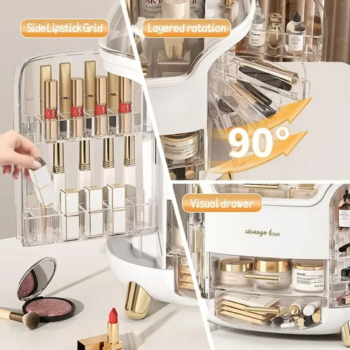 Organizador Porta Cosmeticos Maquillaje Makeup Grande