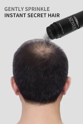 Fibras Capilares Vangin Castaño Claro Beauty Choice 27,5g Calvicie Grosor