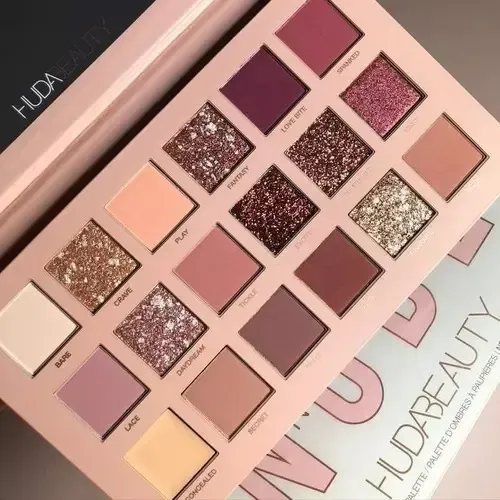 Paleta De Sombras Nude Glitter Maquillaje Para Ojos Mujer
