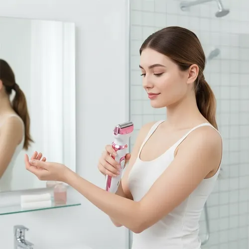 Depiladora Recargable Mujer 4 En 1 Facial Corporal Eléctrica