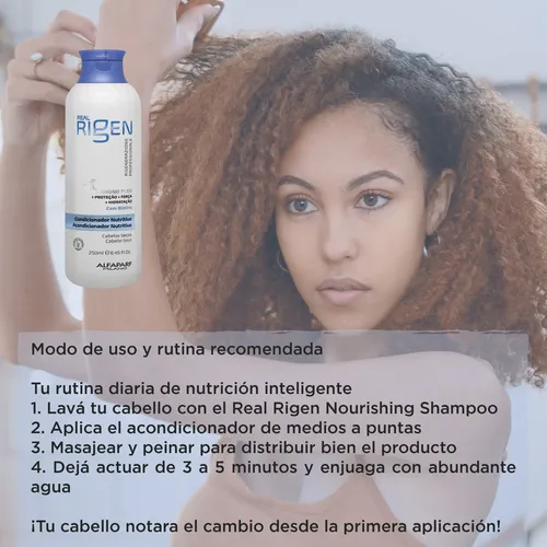 Alfaparf Acondicionador Nutritivo Real Rigen 250 Ml