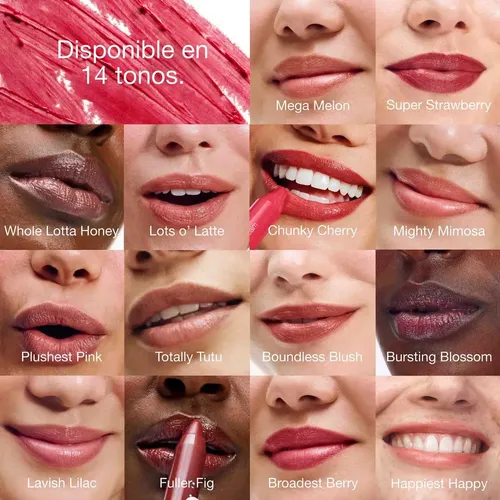 Bálsamo Labial Clinique Chubby Stick Moisturizing Lip Colour Balm | Hidratante | Con Color Chunky Cherry