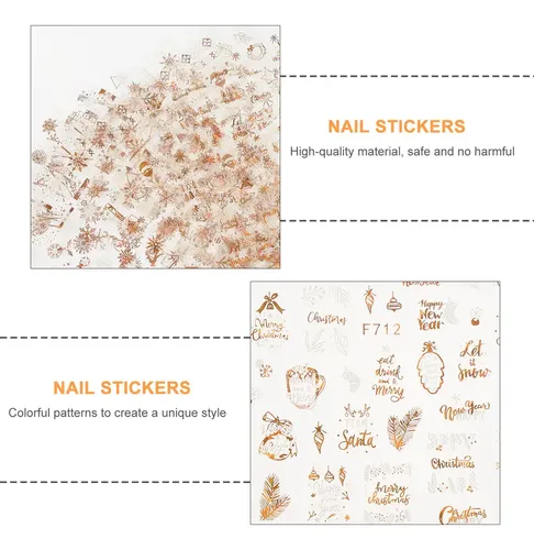 Pegatinas Para Uñas De Los Pies, Pegatinas Para Uñas, 8 Hoja