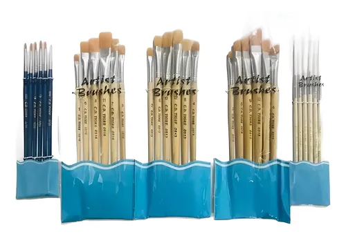 Set 30 Pinceles Pinceles Profesionales Artísticos Maquillaje