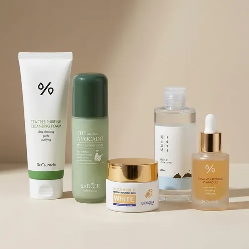 Kit Skincare Coreano Rutina Completa Jabón Serum Hidratante