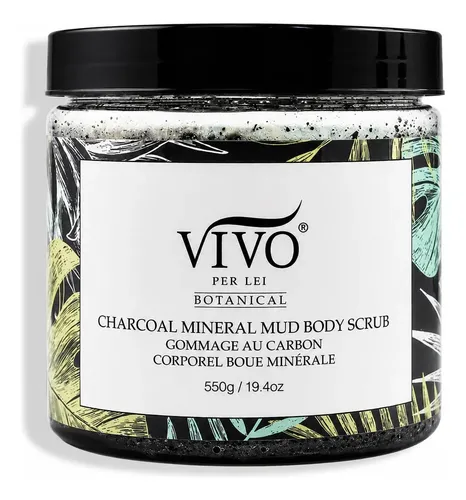 Exfoliante Corporal Vivo Per Lei Carbón Arcilla 550g