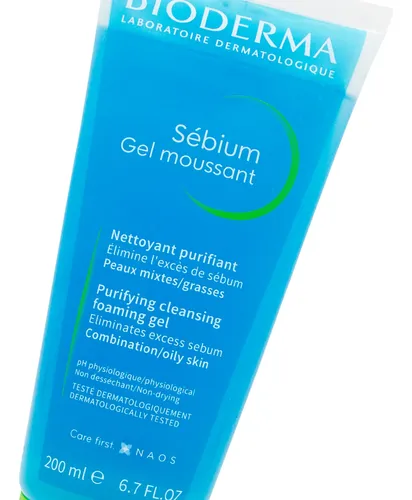 Bioderma Sebium Gel Moussant Limpieza Facial Piel 200ml