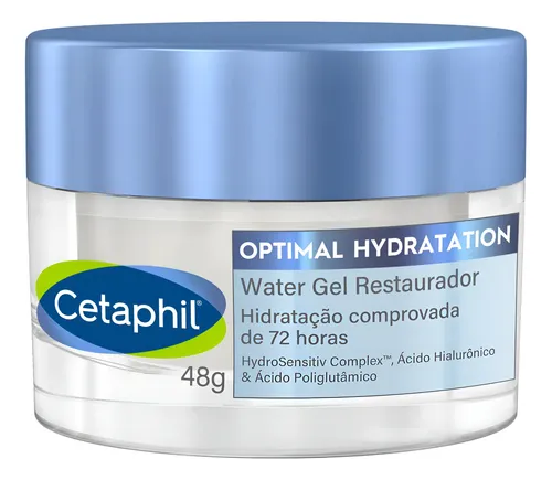 Cetaphil Optimal Hydration Water Gel Restaurador Facial 48g