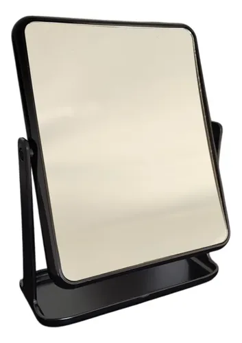 Espejo Maquillaje Rebatible Portatil Aumento Apoyo Doble Faz