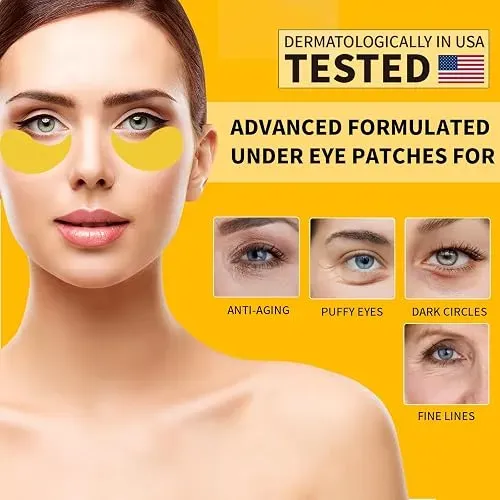 Parches Para Ojos Souwixlum Oro 24k Ojeras