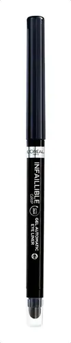 Delineador Infallible 36h Gel Automatic Color Negro Efecto Mate