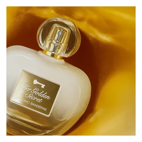 Perfume Her Golden Secret Banderas Edt Mujer 80 Ml