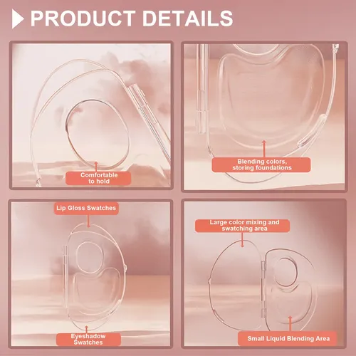 Paleta De Maquillaje Makeup Foundation Storage Trial Color A