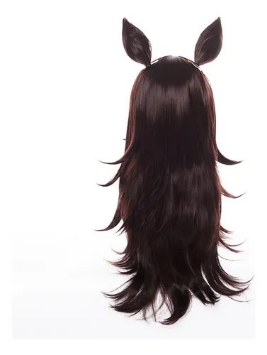 Peluca Cosplay Rice Shower Anime – Color Lila Largo