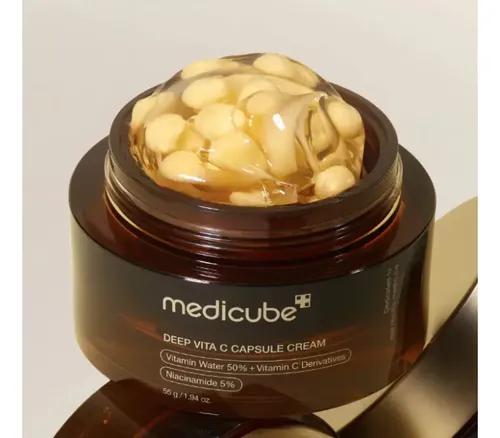Medicube Deep Vita C Capsule Cream 55g – K Beauty Momento De Aplicación Día/noche Tipo De Piel Todo Tipo De Piel