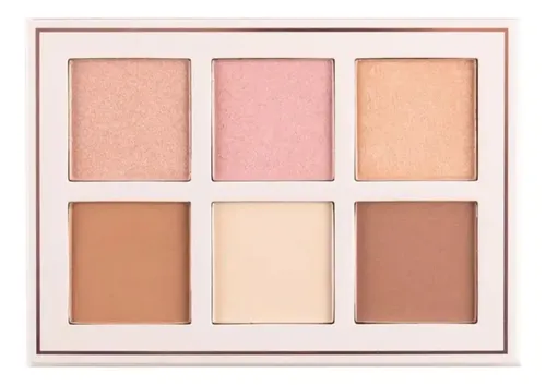 Contorno e Iluminador Beauty Creations Floral Bloom Para Piel Mixta