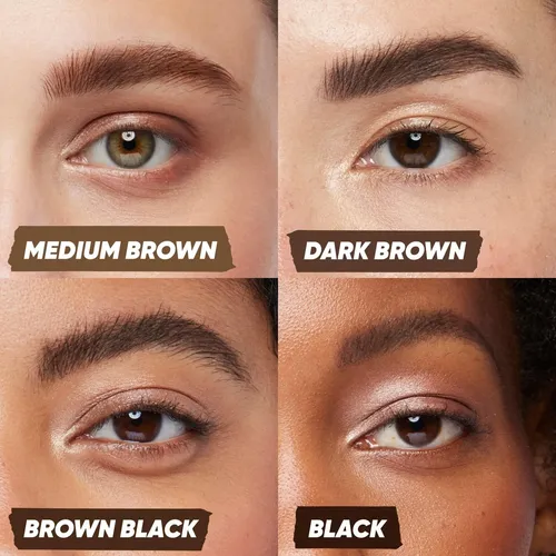 Gel Para Cejas Kosas Air Brow Marrón Negro