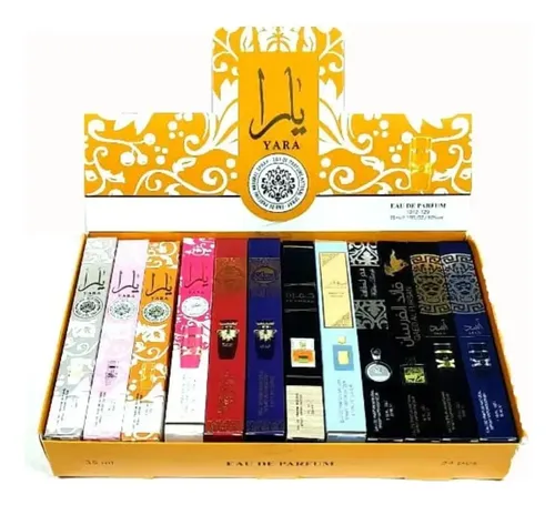 Set X 12 Perfume Árabe En Tubo 35ml Edp Para Hombre Y Mujer
