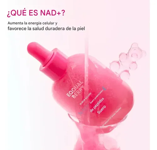 Sérum Potenciator De Péptidos Equalberry Nad+ 30 Ml `