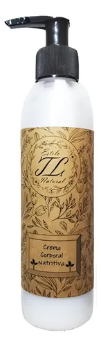 Crema Natural Y Artesanal Nutritiva Para Cuerpo Y Manos 200m