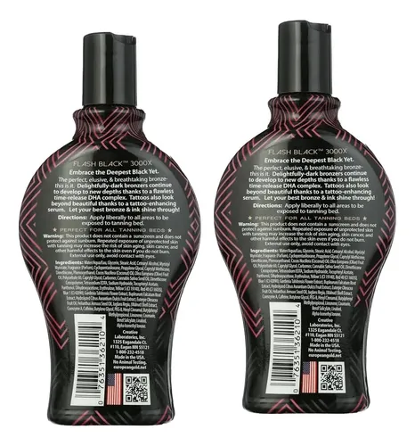 Loción Bronceadora European Gold Black 3000 X 12 Oz