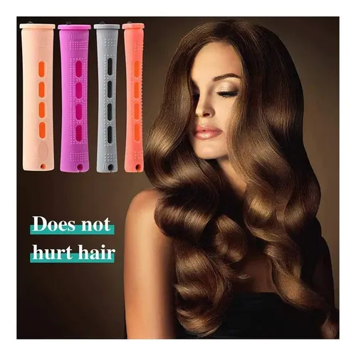 Juego De 20 Rulos Para Cabello Y Varillas Para Permanente
