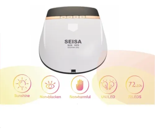 Sun Hz5 Cabina De Uñas De 72 Leds Principiante Y Profesional