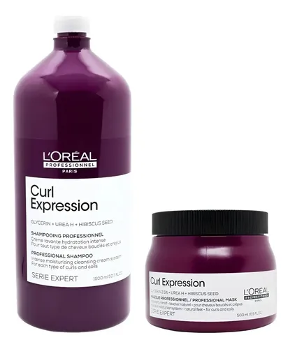Loreal Curl Expression Shampoo + Mascara Rulos Rizos Grande