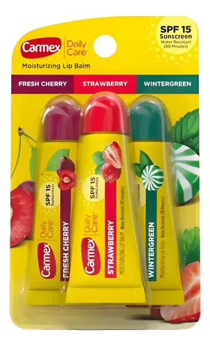Carmex Daily Care Original X 3 Tricolor