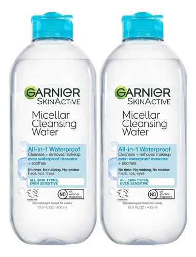 Agua Micelar Garnier Desmaquillante 400ml Pack 2 Unidades