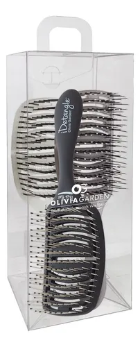 Kit De Cepillos Para El Cabello Olivia Garden Idetangle Con