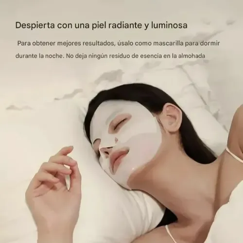 Mascarilla Hidratante Facial X4 Bio Colágeno Absorbible