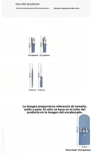 Set De Manicura M Household De 4 Piezas Para Manos Y Pies: N