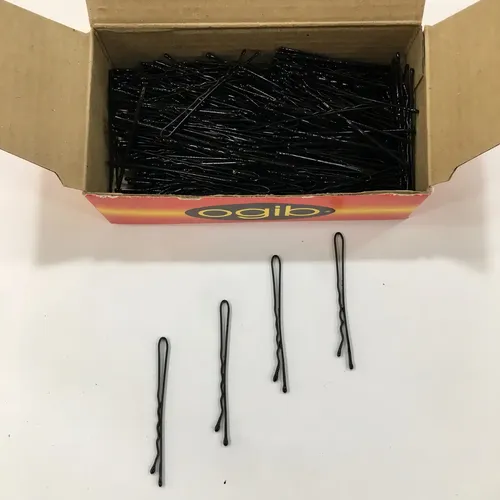 Clips Invisibles Ogib 200g Para Peinados De Cabello X5,6 Cm Color Negro